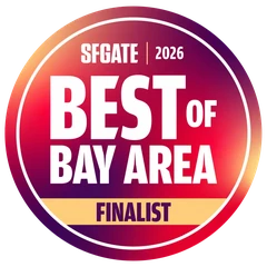 SFGate Best of Bay Area 2026 finalist badge