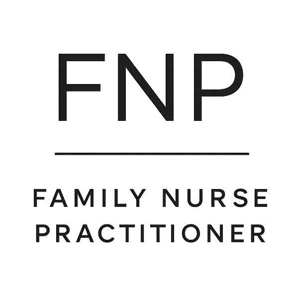 Family Nurse Practitioner credential mark